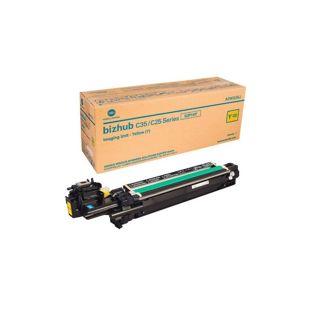 Барабан KONICA MINOLTA Yellow IUP14Y за Bizhub C35/35P/C25, 30000 к.