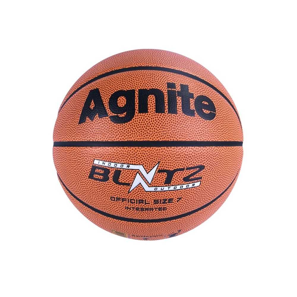 Баскетболна топка Deli Agnite F1164, размер 7, PVC, оранжева, напомпана