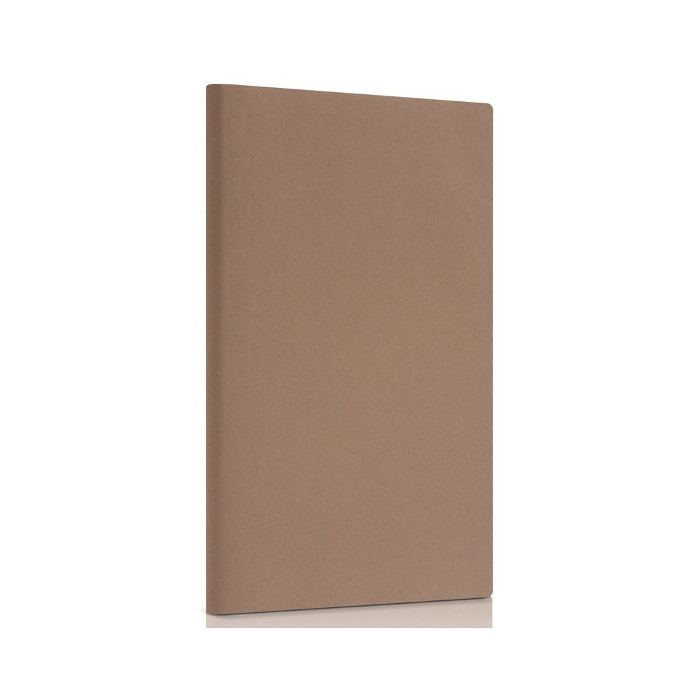 Бележник Deli Autumn 22263, A5, 80 л., линиран офсет 80 г, твърда корица ECO кожа, кафяв