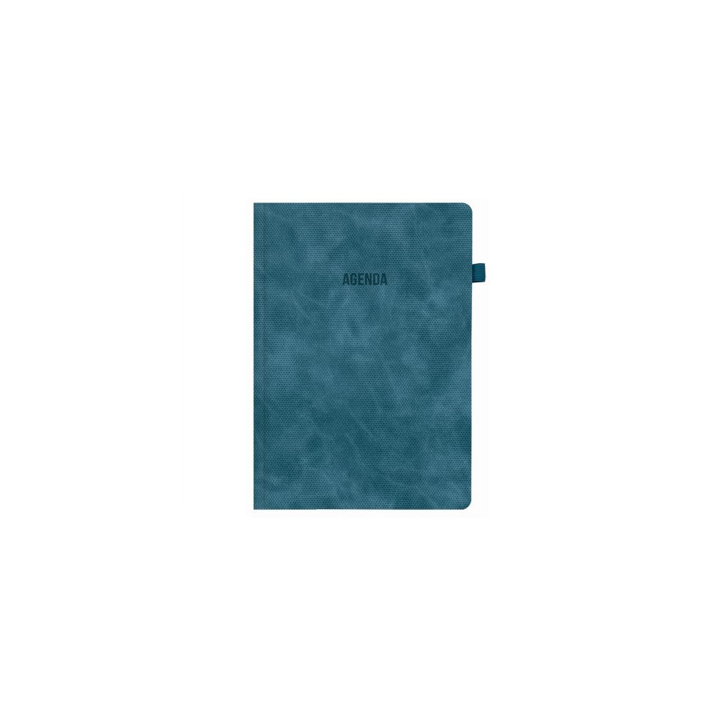 Бележник LASTVA Helsinki, B5, 112 л, линиран шамоа офсет 80 гр, термо PU корици, син