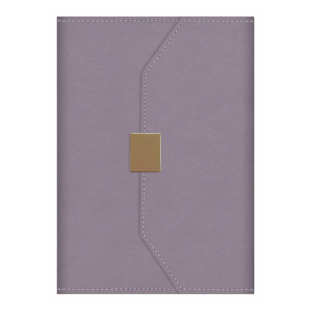 Бележник LASTVA Sofia, A5, 104 л., линиран шамоа офсет 80 гр, термо PU корици, с магнит, розов