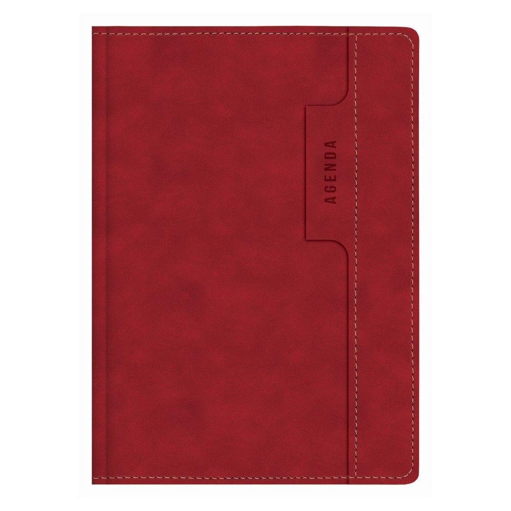 Бележник LASTVA Toronto, B5, 112 л., линиран офсет 80 гр, термо PU корици, червен