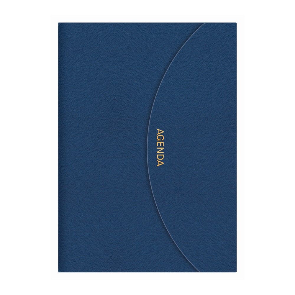 Бележник с магнитен капак LASTVA Edel, B5, 112 л., линиран офсет 80 г, термо PU корица, син