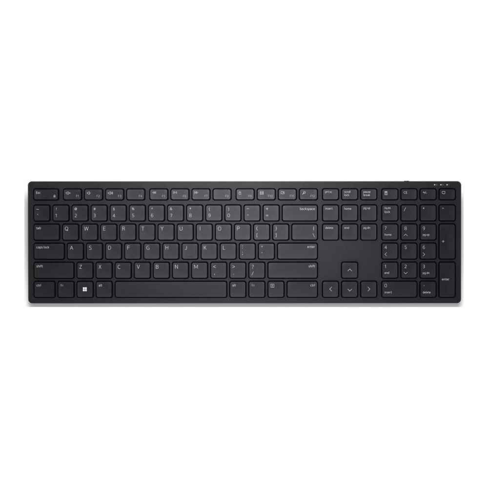 Безжична клавиатура Dell KB500, USB, QWERTY, черна 