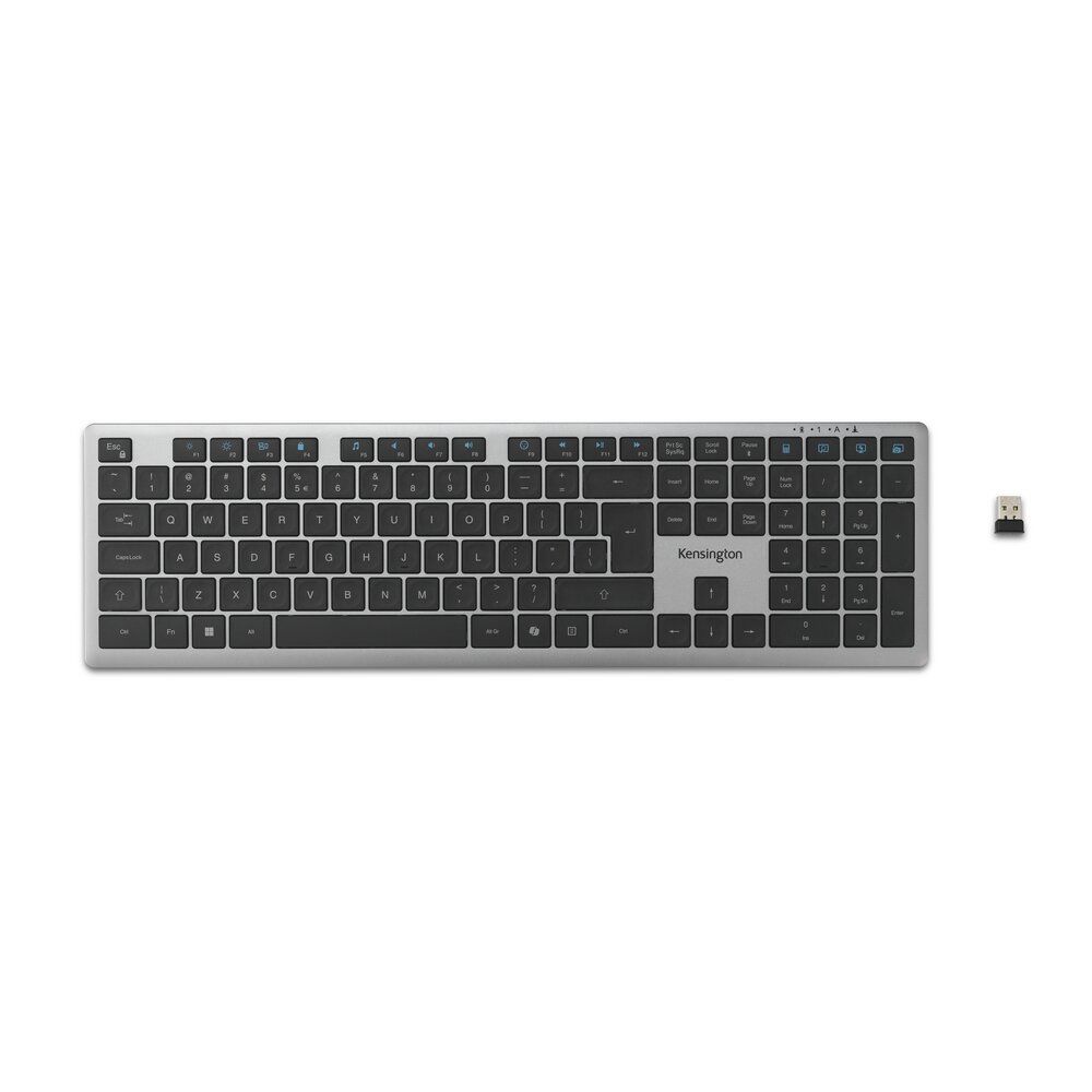Безжична клавиатура Kensington KB535 EQ, презареждаема, за множество устройства