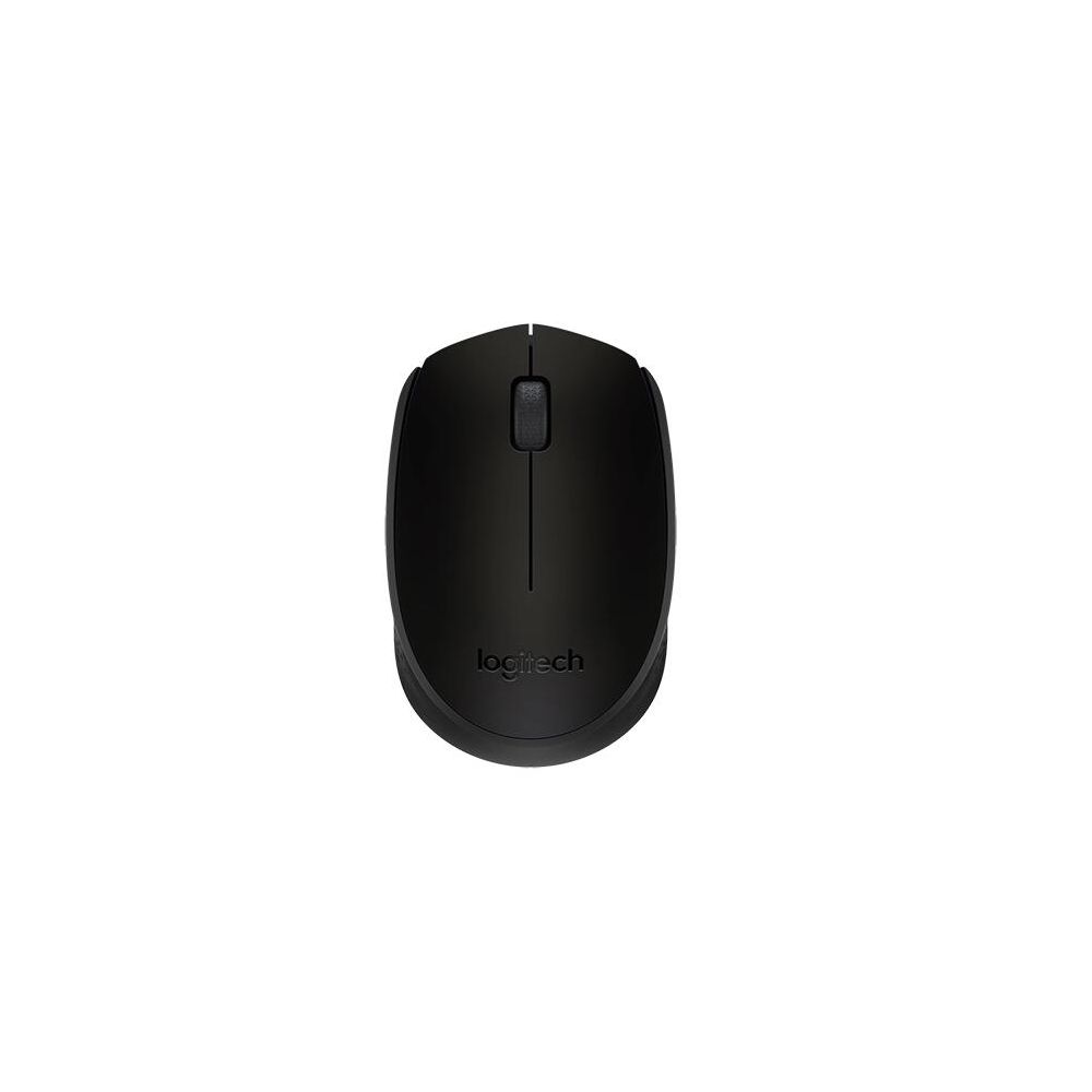 Безжична мишка Logitech M171, USB, 1000 dpi, 3 бутона, черна