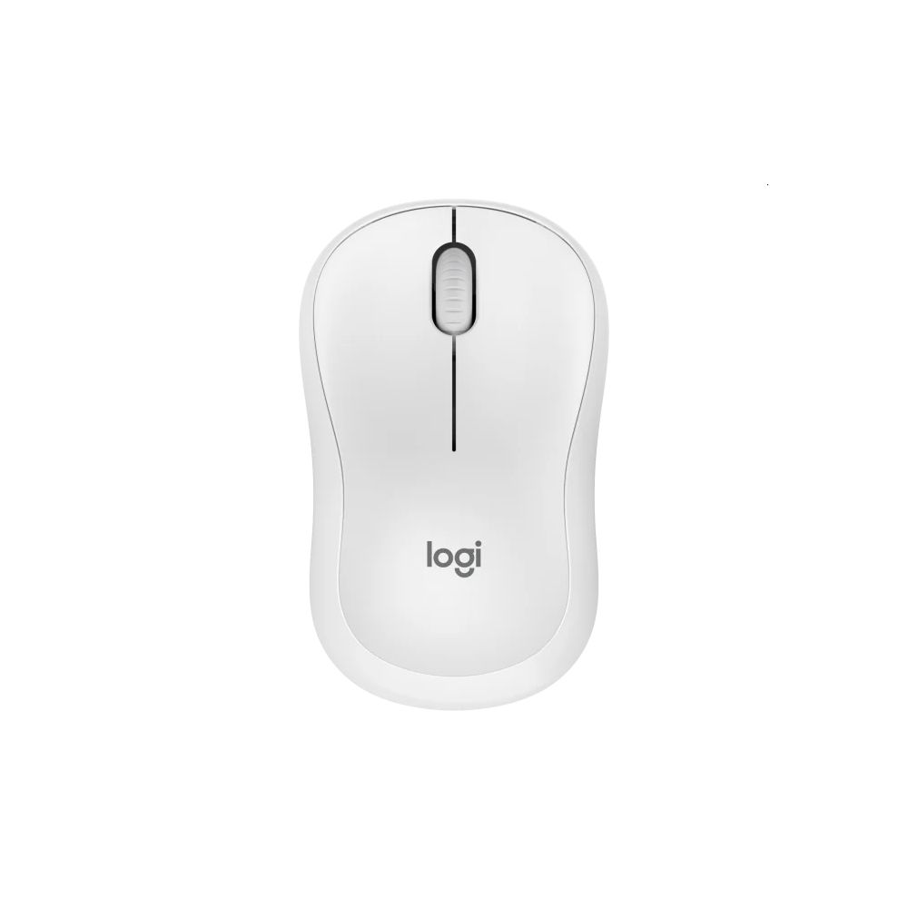 Безжична мишка Logitech M240, с Bluetooth, 400-4000 dpi, 3 бутона, безшумна, бяла