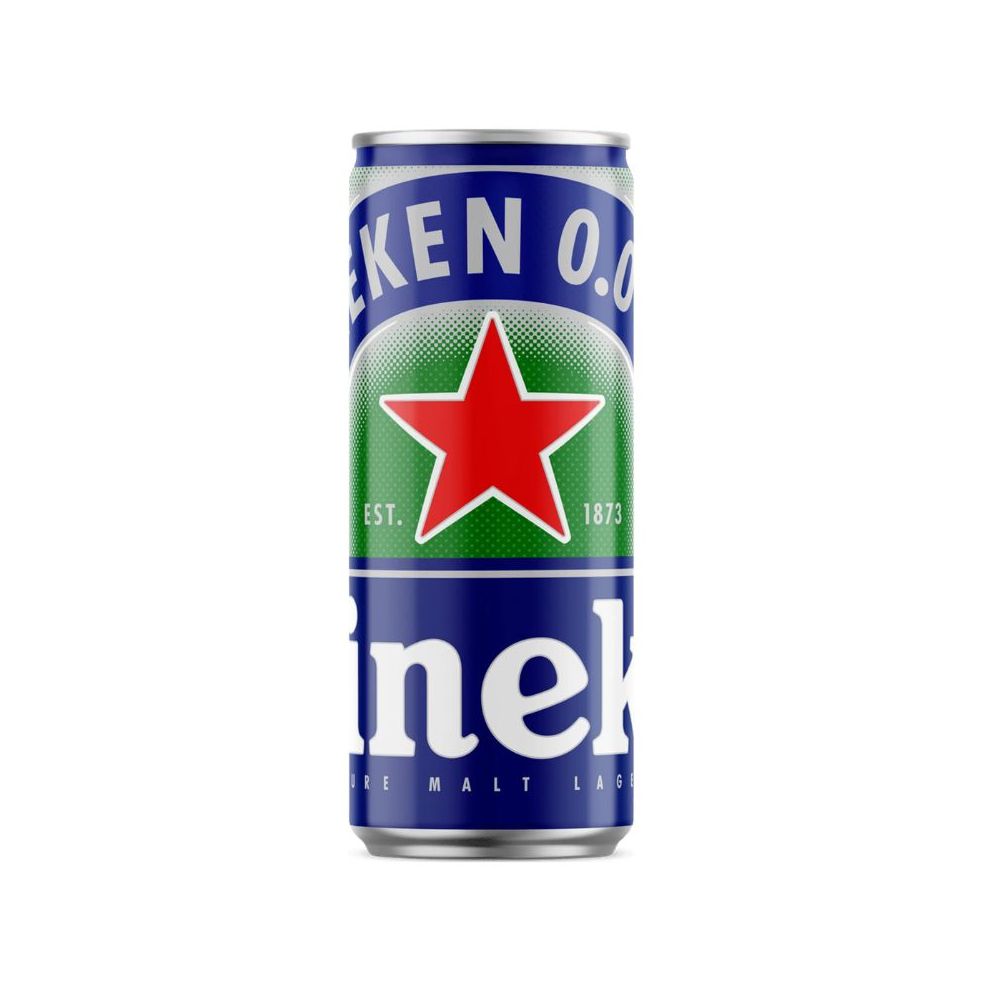 Бира Heineken, безалкохолна, кен, 330 мл