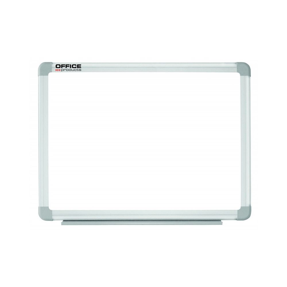 Бяла магнитна дъска OFFICE PRODUCTS , 900х600 мм, алуминиева рамка