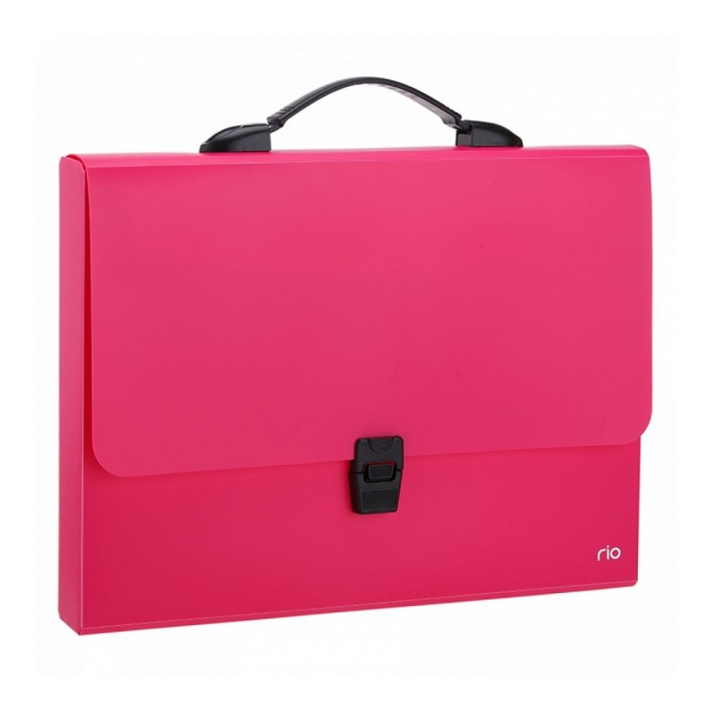 Чанта за документи Deli Rio, EB50002, PP 700 mic, цикламена