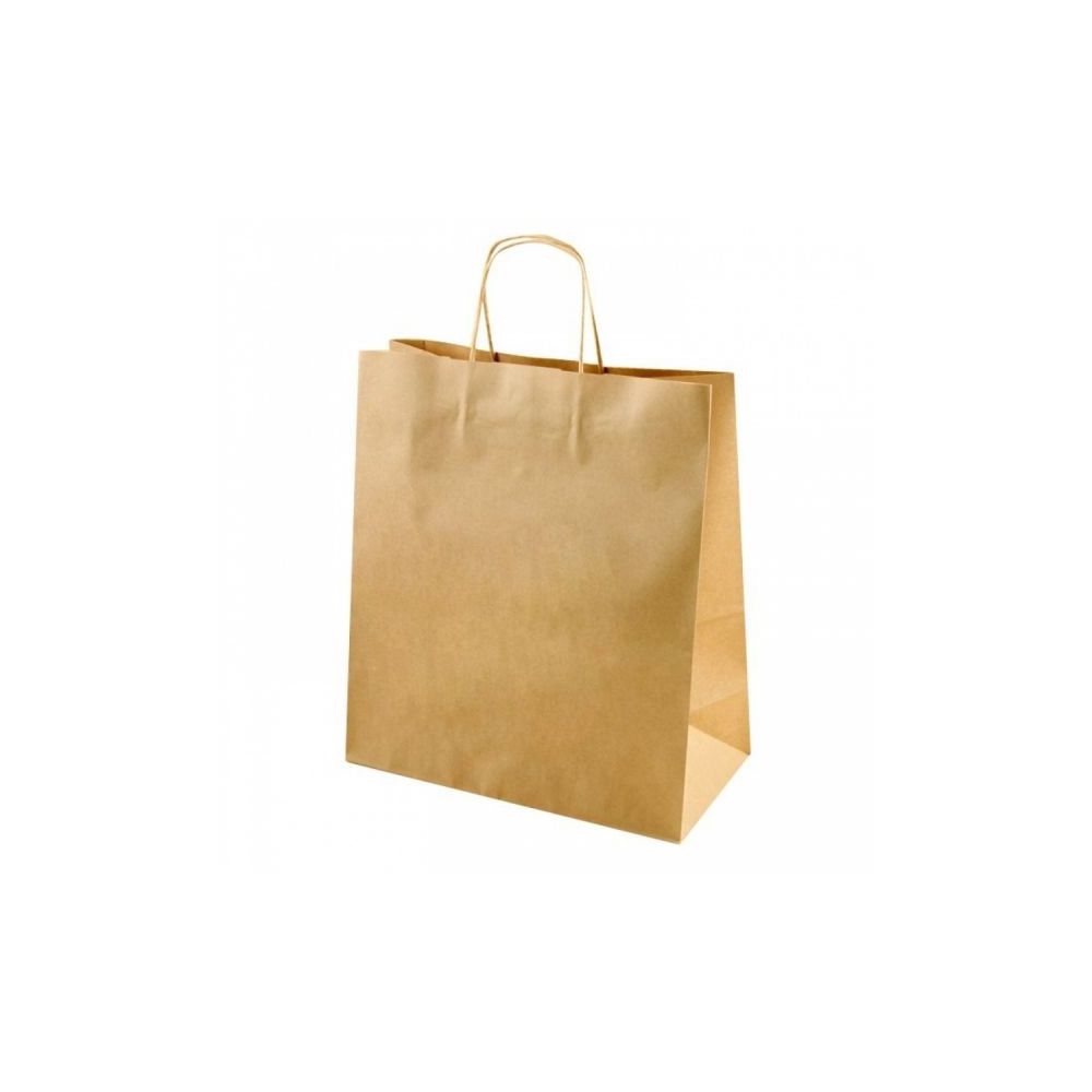 Чанта за пазар Extrapack EP-N 200, хартиена, с дъно