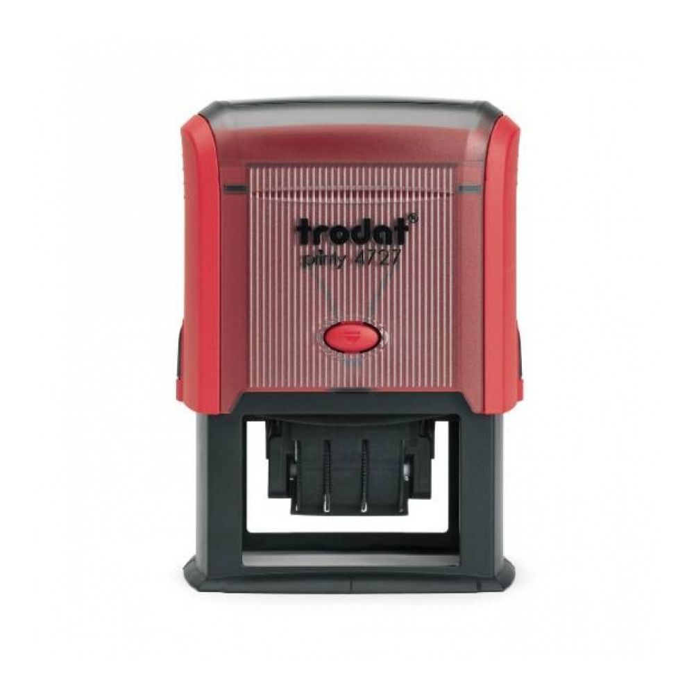 Датник Trodat Printy 4727 с цифри, височина на шрифта 4 мм, клише 60х40 мм, син тампон