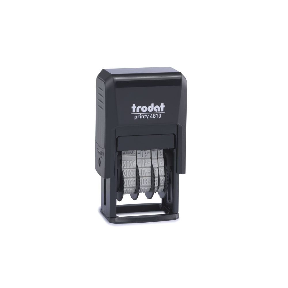 Датник Trodat Printy mini 4810 с цифри, височина на шрифта 3.8 мм, черен тампон Датник Trodat Printy mini 4810 с цифри, височина на шрифта 3.8 мм, черен тампон