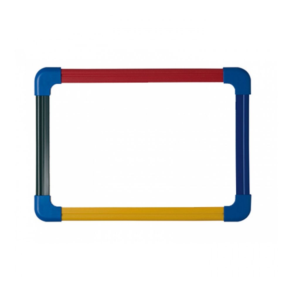 Детска дъска Bi-Office Schoolmate, двулицева, бяла+карирана магнитна повърхност, A5