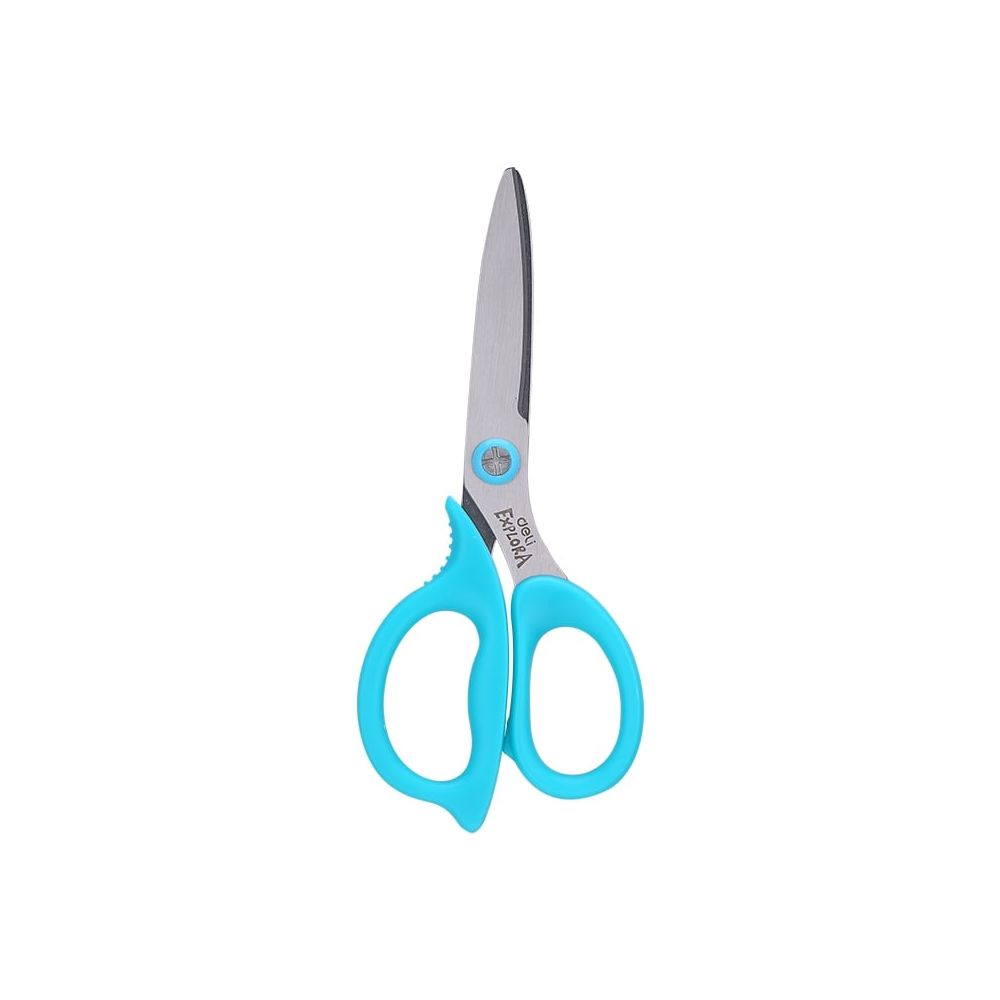 Детска ножица Deli Explora, E77755, 135 мм, цветни дръжки и заоблен връх
