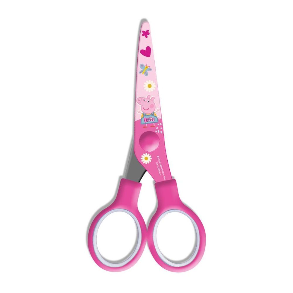 Детска ножица PEPPA PIG, 135 мм, блистер