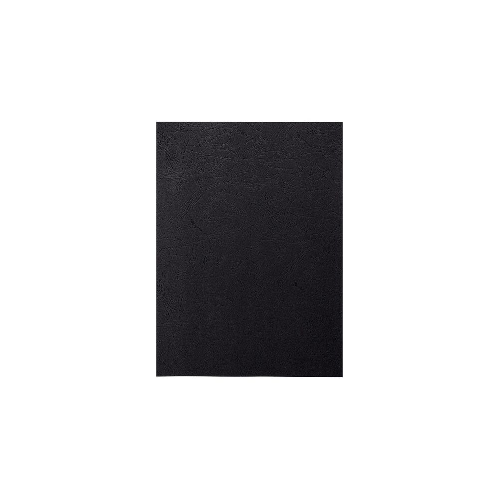 Долна корица за подвързване Delta, А3, картон 230 г, черна