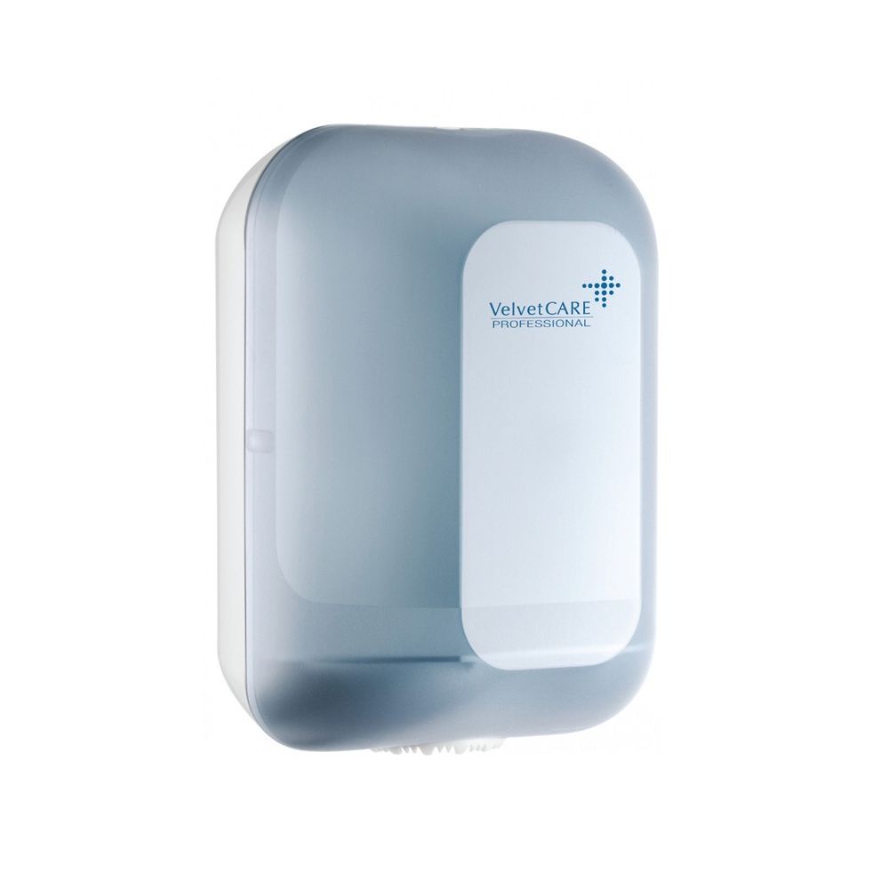 Дозатор за хартиени кърпи за ръце Velvet ,на ролка , бял, ABS, 240х245х360 мм