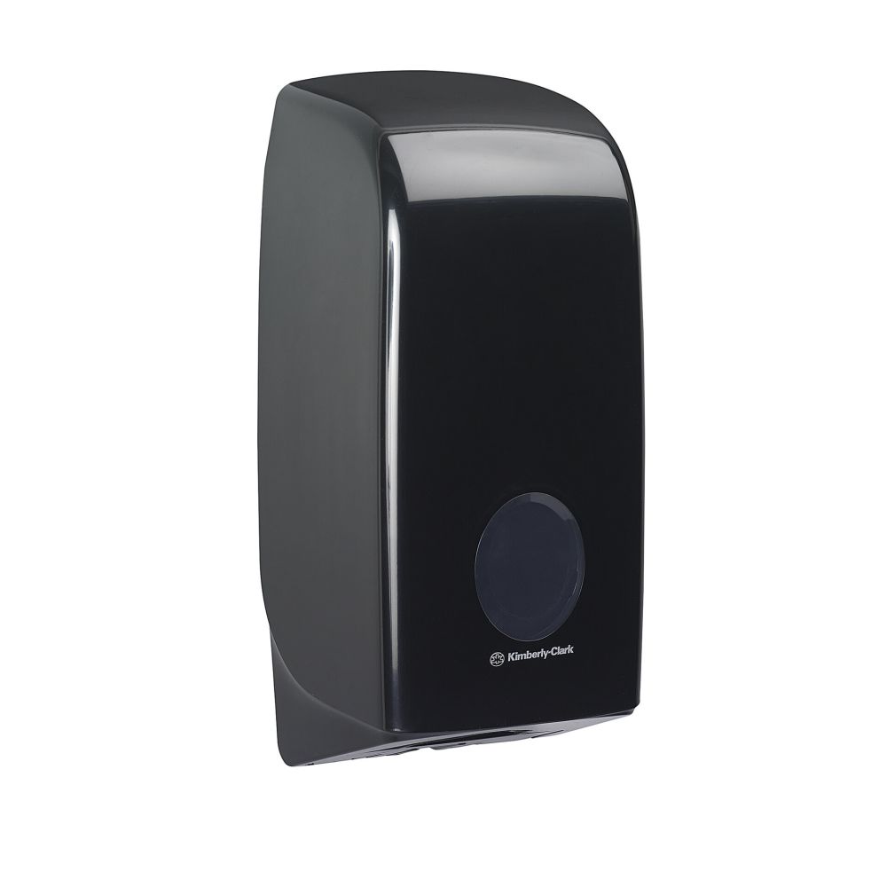 Дозатор за тоалетна хартия Kimberly-Clark Aquarius 7172, пластмасов, черен, 341х169х123 мм Дозатор за тоалетна хартия Kimberly-Clark Aquarius 7172, пластмасов, черен, 341х169х123 мм