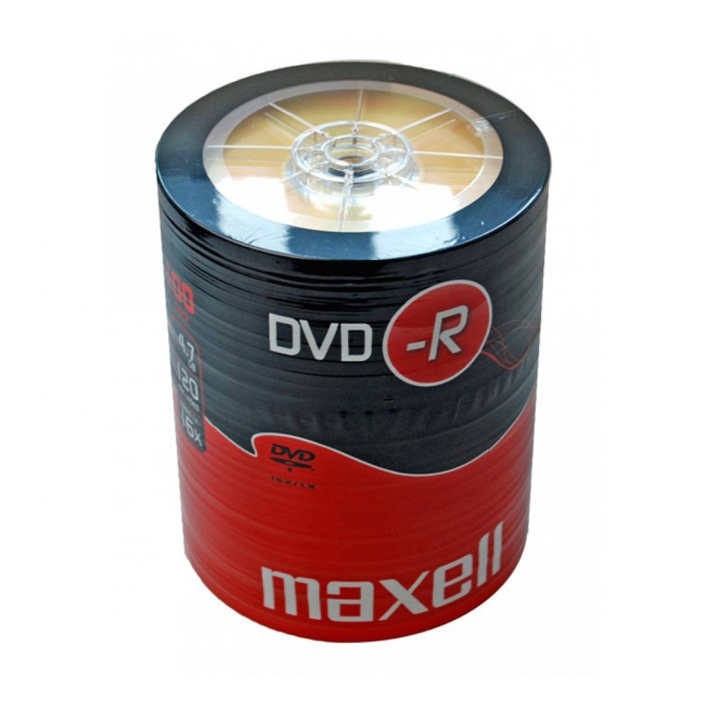 DVD-R Maxell, 4.7GB, 16x, опаковка от 100 бр.