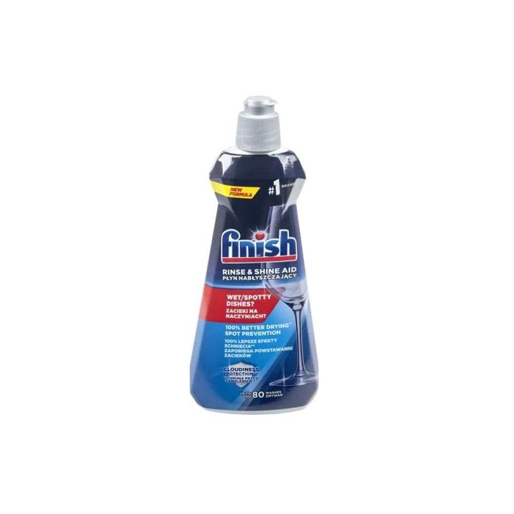 Гланц за съдомиялна машина Finish Rinse and Shine aid, 400 мл Гланц за съдомиялна машина Finish Rinse and Shine aid, 400 мл