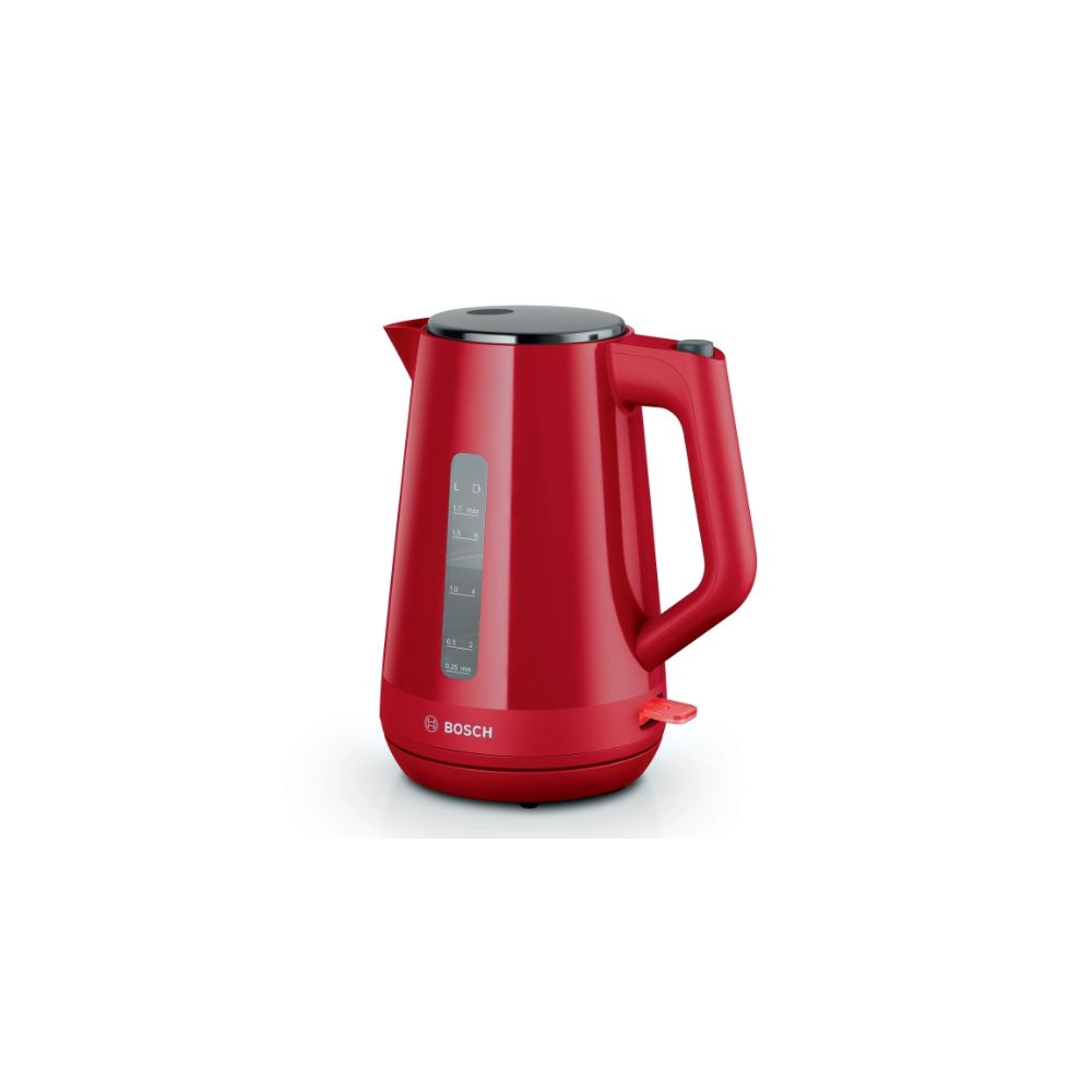 Електрическа кана Bosch MyMoment, TWK1M124, 2400 W, 1700 мл, червена