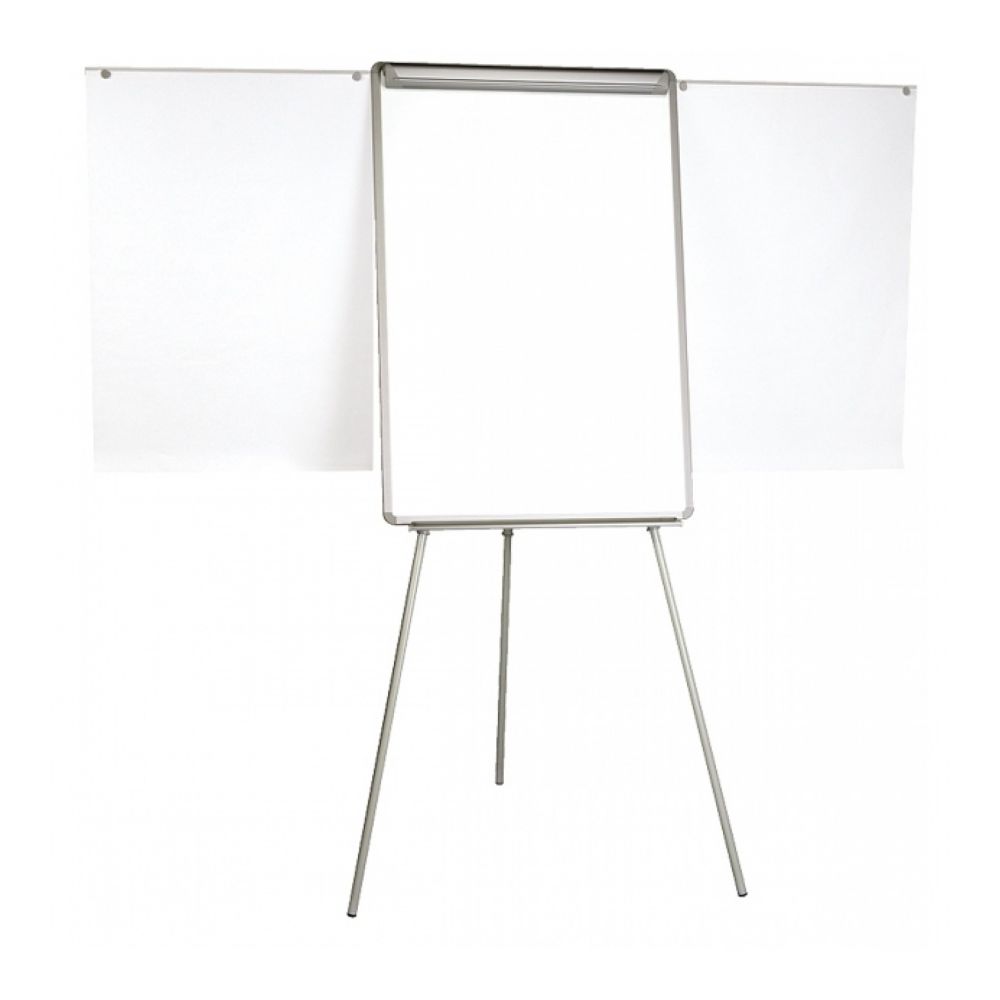 Флипчарт с две рамена Bi-Office Easy, магнитен, трипод, дъска 700х1000 мм