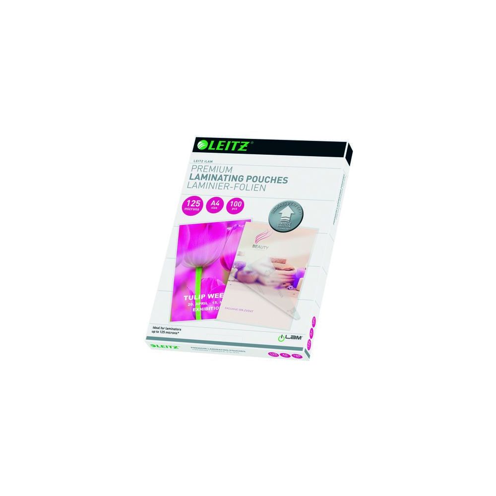 Фолио за ламиниране LEITZ UDT А4, 216x303 мм, 2х125 mic, кутия 100 л.