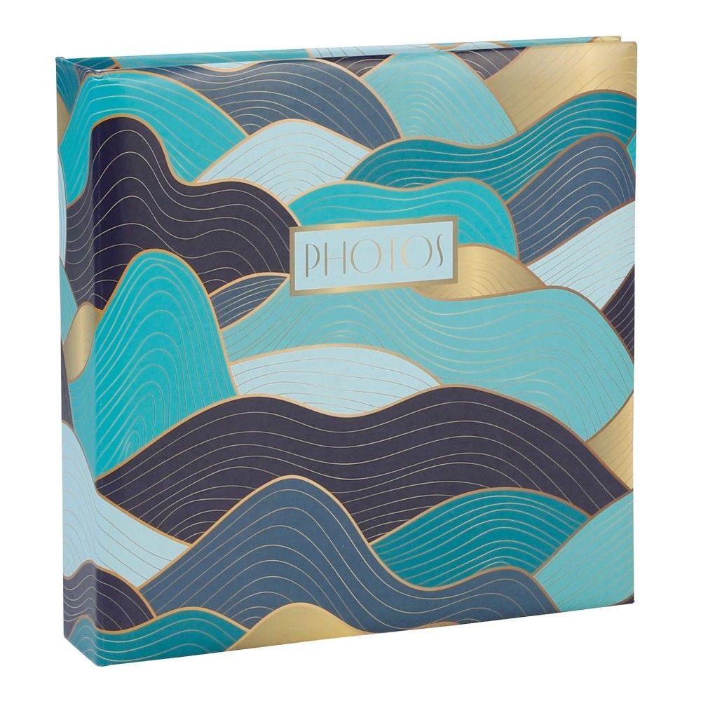 Фотоалбум EXACOMPTA Ocean за 200 снимки, PVC джобове, 100 стр., 225х220 мм, син