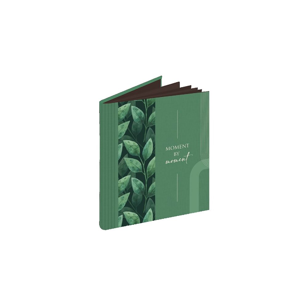 Фотоалбум LASTVA Napoli за 100 снимки, B4, 260х305 мм, зелен