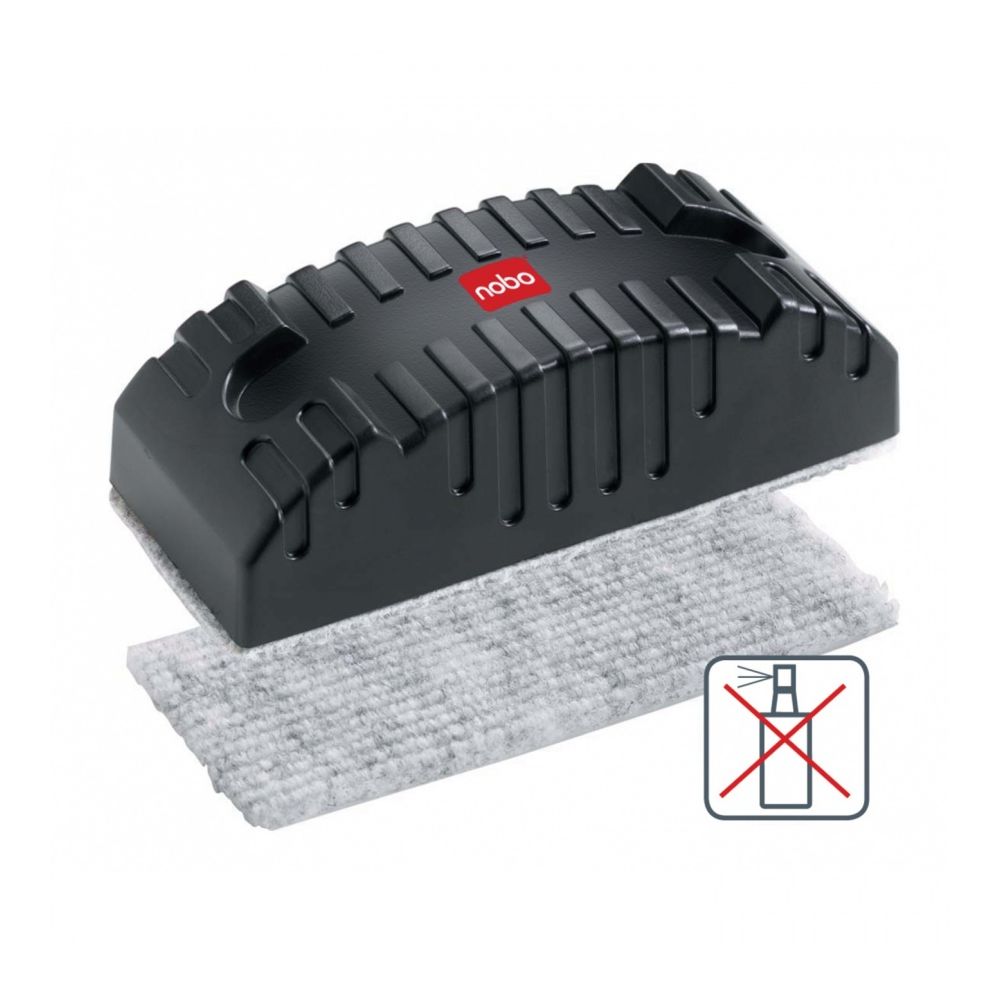 Гъба за бяла дъска Nobo, магнитна, 138x60x45 мм