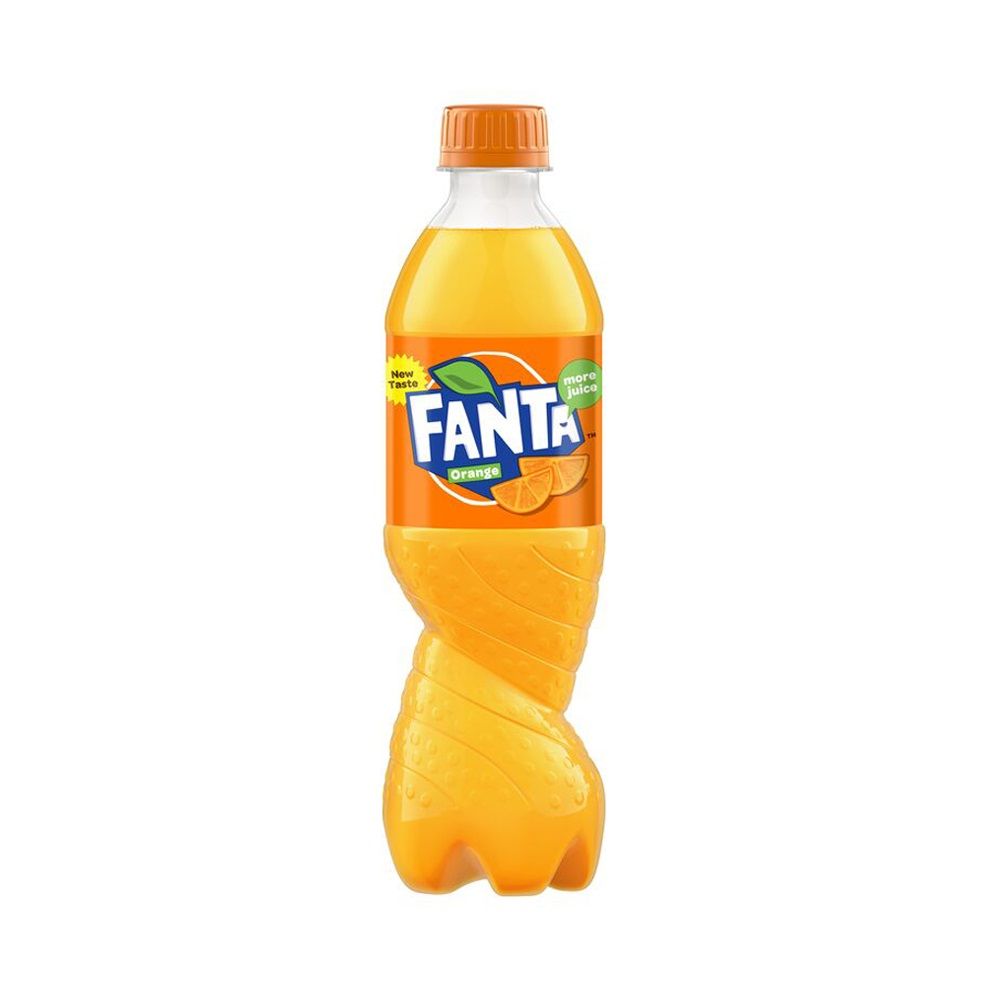 Газирана напитка Fanta, портокал, бутилка, 500 мл