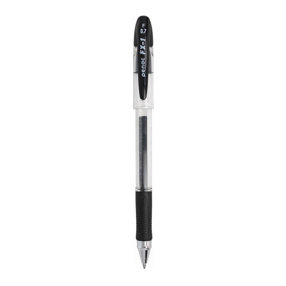 Гелова химикалка Penac FX-1, с грип, 0.7 мм, черна Гелова химикалка Penac FX-1, с грип, 0.7 мм, черна