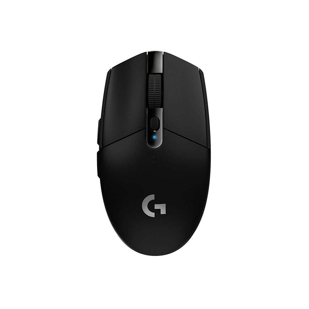 Геймърска безжична мишка Logitech G305 Lightspeed, USB, 12000 dpi, 6 бутона, черна
