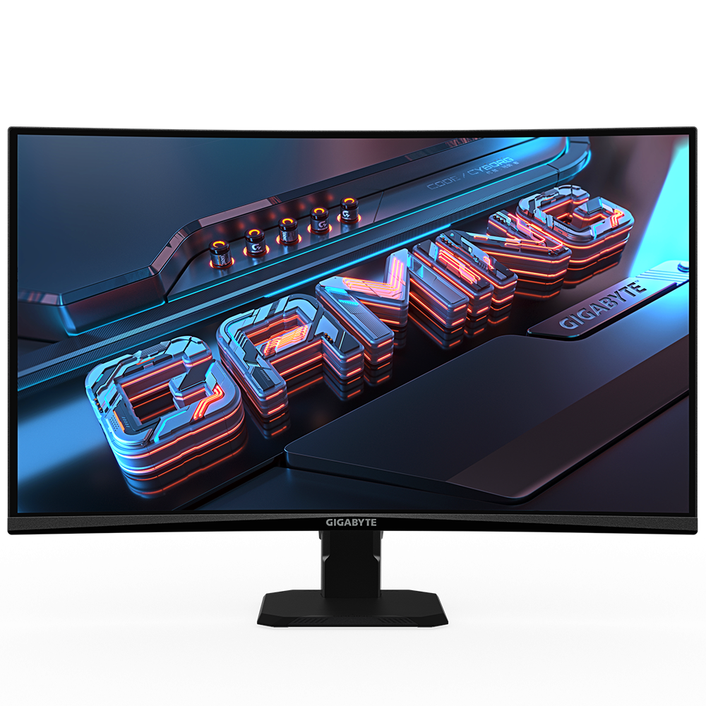 Геймърски монитор Gigabyte GS27QCA, 27", SS-VA, LED, QHD, 2560x1440, 2xHDMI, DisplayPort, черен