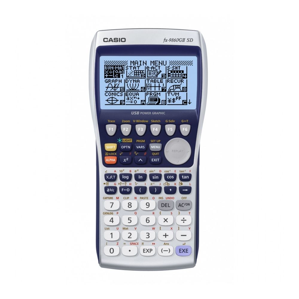 Графичен калкулатор CASIO fx-9860GIII, 10+2 dgt, 184х91.5х21.2 мм, сив
