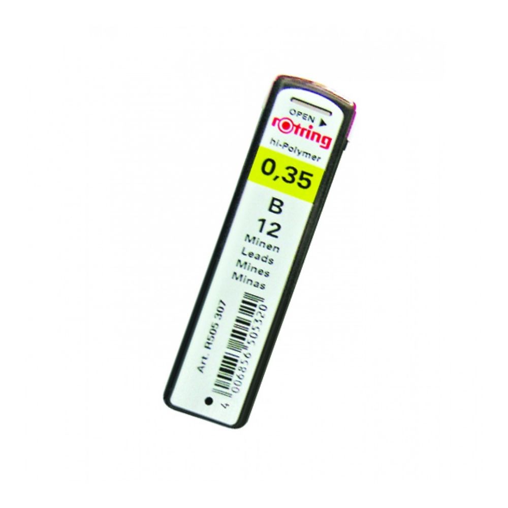 Графити Rotring, HB, 0.35 мм