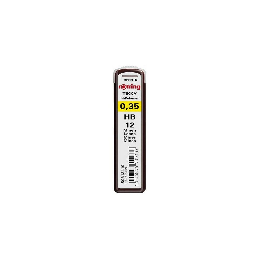 Графити Rotring, HB, 0.35 мм