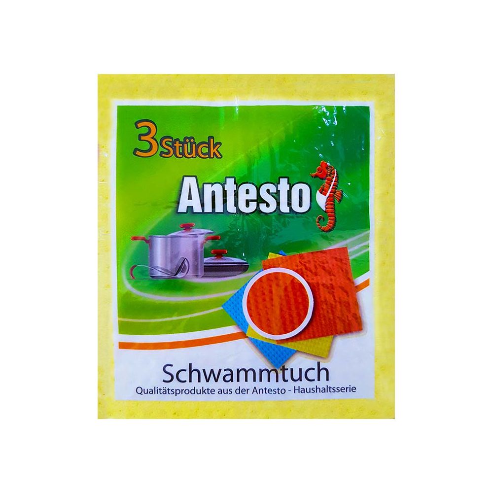 Гумирана попиваща кърпа Antesto , 13х16 см, 3 бр.