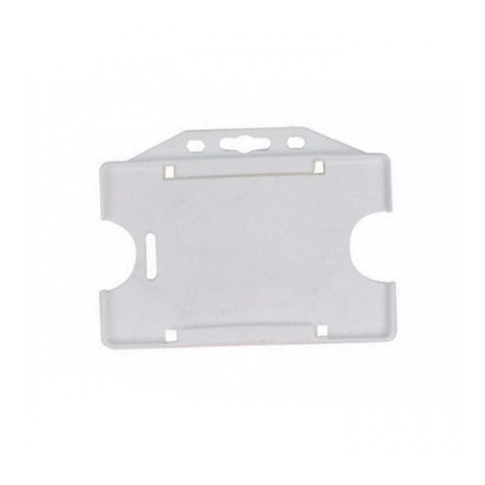 Хоризонтален бадж-панел, PVC, 85x55 мм, прозрачен