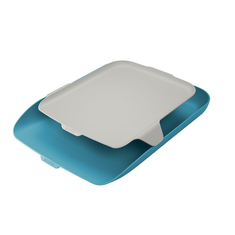 Хоризонтална поставка и органайзер LEITZ Cosy, 274x62x391 мм, Polystyrene, синя