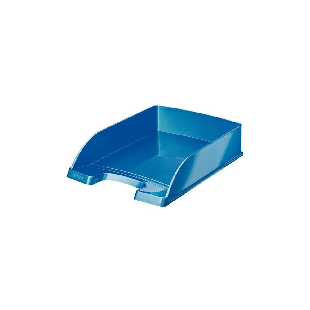 Хоризонтална поставка LEITZ WOW, Polystyrene, синя