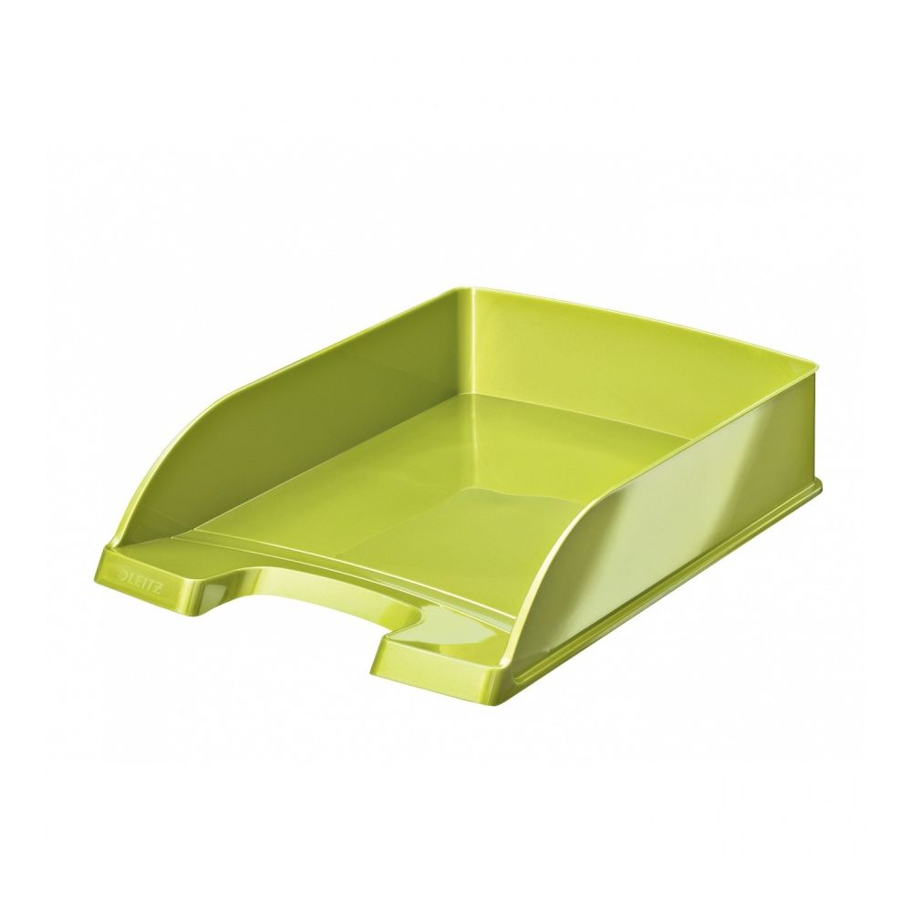 Хоризонтална поставка LEITZ WOW, Polystyrene, зелена