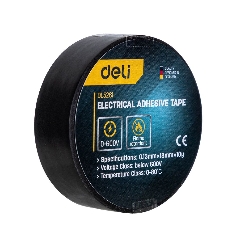 Изолирбанд Deli EDL5261, 18 мм х 9 м