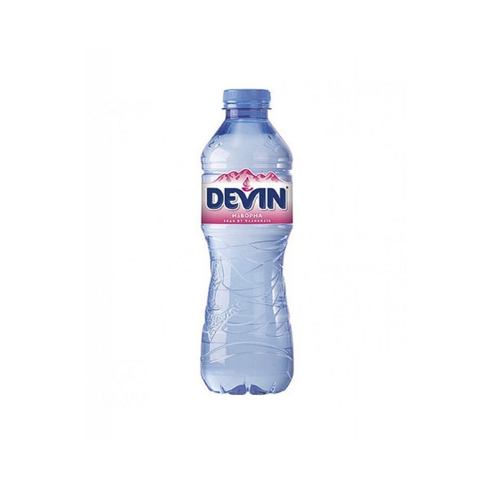 Изворна вода DEVIN, бутилка, 500 мл