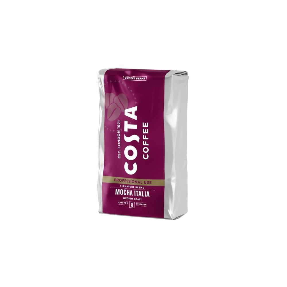 Кафе Costa Professional Mocha Italia 7 Medium Roast, на зърна, пакет 1 кг