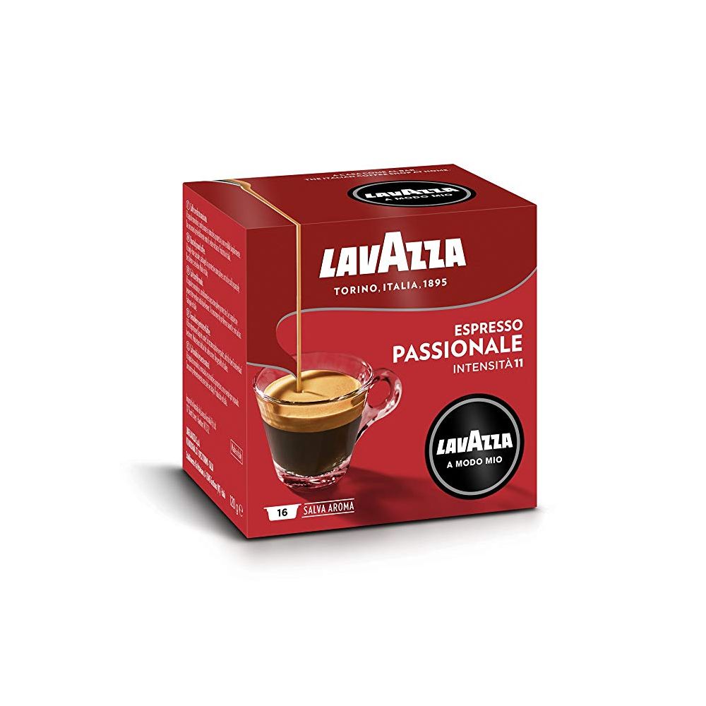 Кафе Lavazza A Modo Mio PASSIONALE, капсули, кутия 16 бр. х 7.5 г