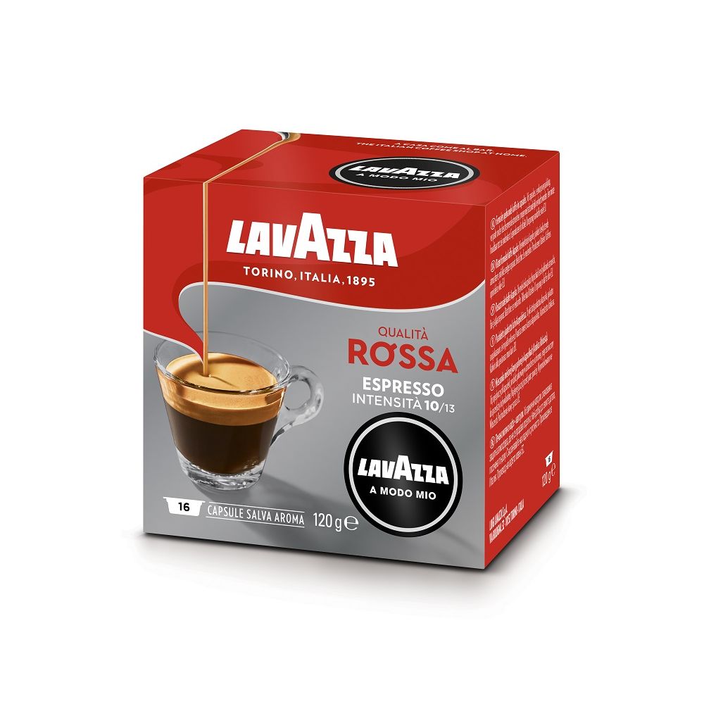 Кафе Lavazza A Modo Mio Qualita Rossa, капсули, кутия 16 бр. х 7.5 г