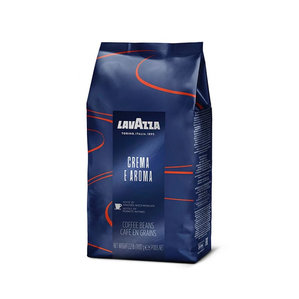 Кафе Lavazza CREMA AROMA ESPRESSO BLUE, на зърна, пакет 1 кг