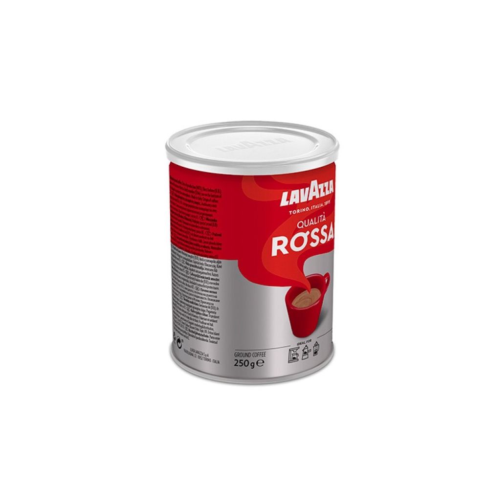 Кафе Lavazza Qualita Rossa, мляно, метална кутия 250 г